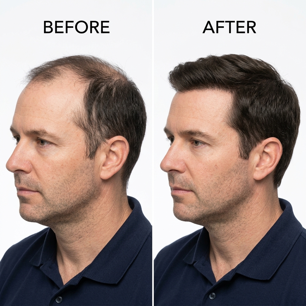 Hair Transplant Before and After